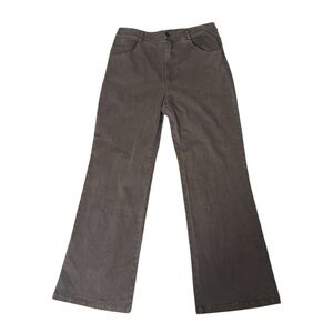 Young Fabulous & Broke Brown bootcut  Jeans Size Large